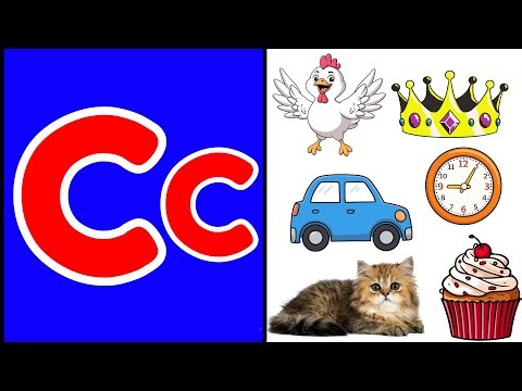C Words for Kids | Learn Words That Start with C | English Vocabulary | Fun Learning Video