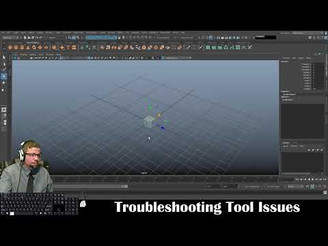 Autodesk Maya 2019 - Troubleshooting Tool Issues