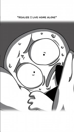 Home Alone 😏 (Animation Meme) Anim: RedFlowerCrown #shorts