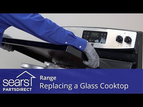 Replacing a Range Glass Cooktop