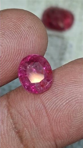 Natural Burma Ruby size 3.05 ct#shortvideo #viralvideos