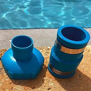 Pool Vacuum Hose Adapter - Intex Adapter B Replacement Connector - Fits Multiple Above Ground Pool Skimmer Hose Accessories - Bestway & Coleman Compatible
