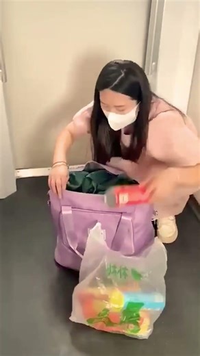 🔔Foldable Travel Bag - Large Capacity & Space-Saving Duffel #3291 ‪@sovorsgadget‬