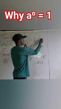 Why Any Number Raise To Power Zero Is 1 | Zero Power Rule Explained