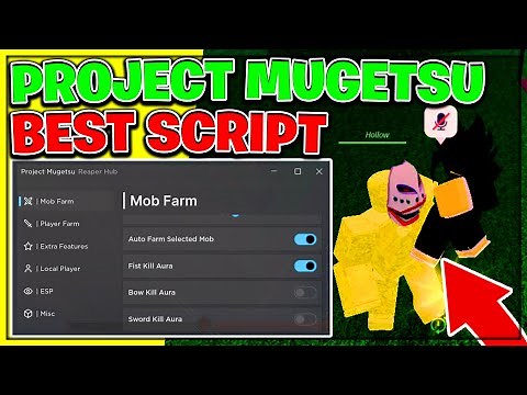 Project Mugetsu Script/Hack (Auto Farm, Mastery Farm, Auto Eat, And More)