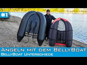 Angeln mit dem BellyBoat | Folge 1 - BellyBoat Typen und Unterschiede