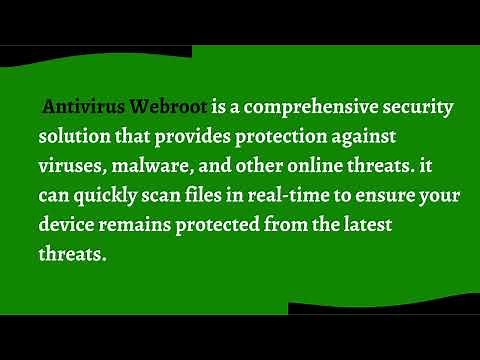 Step by Step Guide: How to Activate Webroot Antivirus with an Activation Key