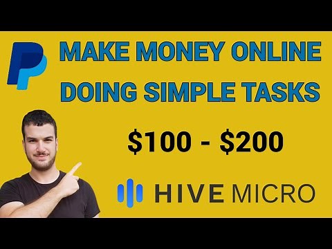 Hive Micro Review - Make Money Doing Small Tasks Online - Earn Easy Paypal Money With Payment Proof