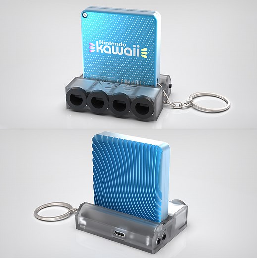 First Look at Nintendo Kawaii, a Keychain-Sized Wii Console That Actually Works