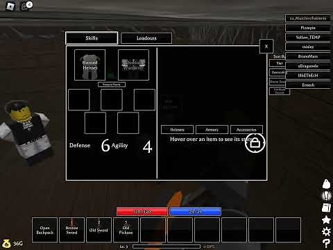 How to find the skill tree in pilgrammed(Roblox)