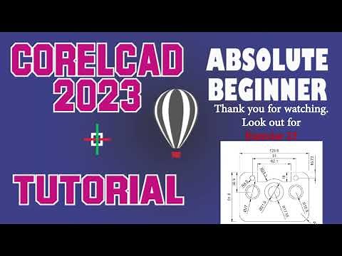 CorelCAD 2023 Tutorial Exercise 22