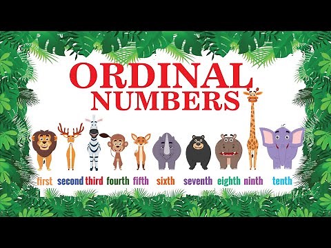 Ordinal Numbers | On Your Mark, Get Set, Go!