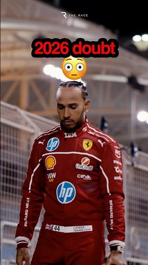 😔 Hamilton's not looking forward to F1 2026