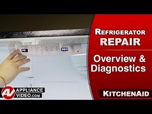 KitchenAid KRFF305EBS Refrigerator - Overview and Diagnostic Mode