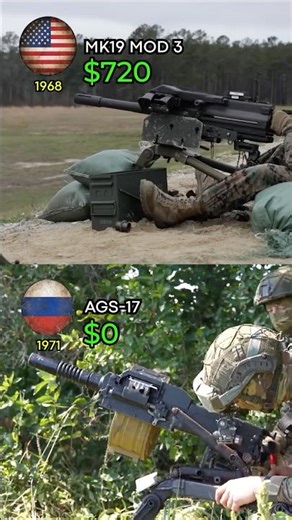 Cold War Firepower Clash 🔥 Mk19 vs AGS-17