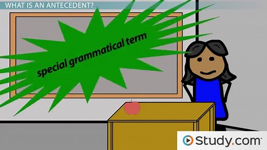 Pronouns & Antecedents | Overview, Rules & Examples