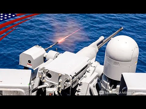 Twin Chain Gun Live-Fire - 25 mm & 7.62 mm Coaxial Gun (Mk 38 Mod 3)