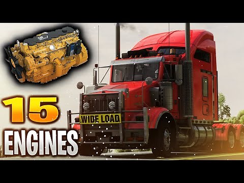 15 of the Best 🔥 Realistic Engine Sound Pack v1.0 | ATS Mods