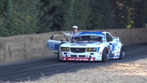 11000RPM RX 7 rotary engine screaming