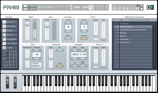 Native Instruments FM8 Synthesizer Software