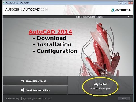 How to Download and Install AutoCAD 2014