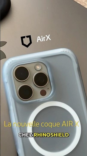 La nouvelle coque AIR X de chez Rinoshield, un airbag pour ton iPhone. #iphone #apple #rinoshield