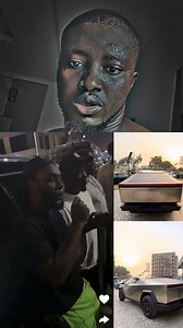 burnaboy just got a Tesla cyber truck 2024 edition worth $99,897 for his friend king many | Mc Dave Comedian