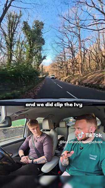 Should I have marked this as a serious driving fault in Dans mock driving test?! #drivinginstructor #drivinglessons #drivingtest #tooclose #learnerdriver