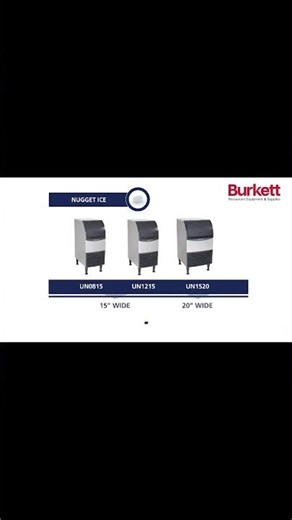 Scotsman Flake & Nugget Undercounter Ice Machines | Small Size, Big Ice Power #IceMachine #icemaker