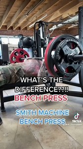 151K views · 1.8K reactions | Do YOU know the difference between the Bench Press and the Smith Machine Bench Press? | Dr. Jim Stoppani | Facebook