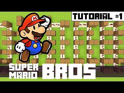 SUPER MARIO BROS - Overworld Theme - Minecraft |Note Block Tutorial|