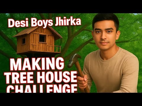 We Built a Treehouse for the 4th Time!