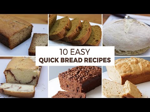 10 Easy Quick Bread Recipes | In The Kitchen With Matt