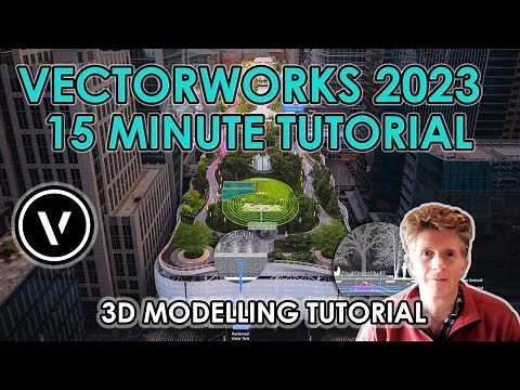 Vectorworks 2023: 15 Minute 3D Modelling Tutorial