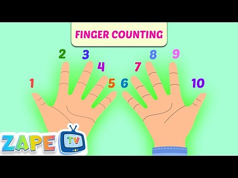 Count with Your Fingers! Fun & Easy Maths for Kids! | Zape TV