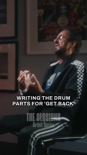 242K views · 4.6K reactions | Ringo Starr on writing the iconic drum parts for 'Get Back' with The Beatles | The Sessions Panel | Facebook