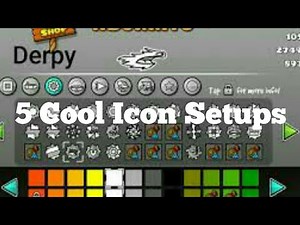 5 Cool Icon Setups for Geometry Dash!