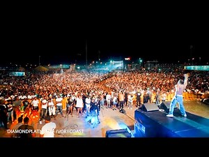 Diamond Platnumz - Performance In IVORY COAST ( FOA WORLD TOUR)