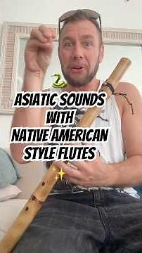 How I create Asiatic inspired sounds with my Native Flute 🎵