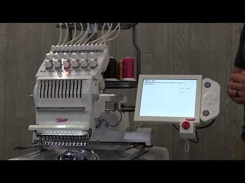19-Machine Error Codes SWF MAS-12 Embroidery Machine Tutorial