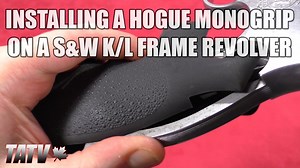 Installing a Hogue Monogrip on a Smith & Wesson K/L Frame Revolver - The Reloaders Network
