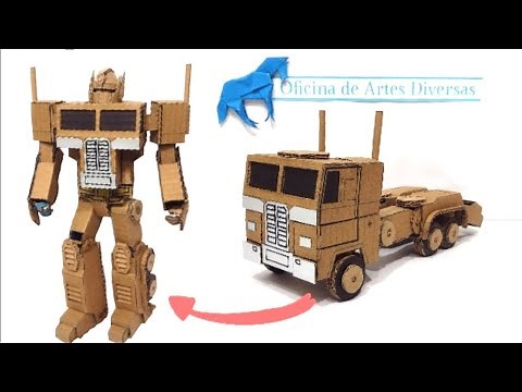 How to Make a Cardboard Transformer (Part 1) #1