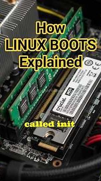 How a Linux System Boots Up: Complete Step-By-Step Breakdown #boots #linux #techfacts #shorts