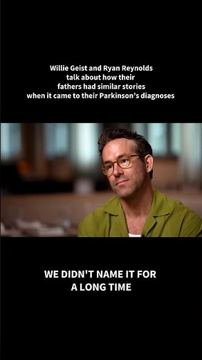 Ryan Reynolds and Willie Geist on their fathers' shared Parkinson's experiences