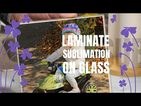Laminate Sublimation On Glass