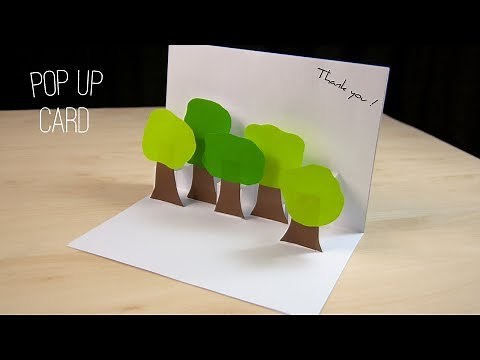 How to make a Pop Up Card | 3d Card