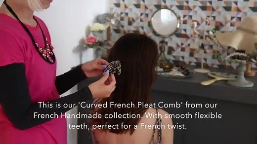 Hair tutorial: How to use hair combs