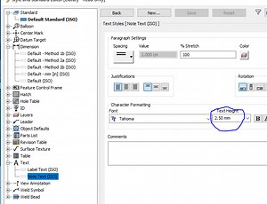 Inventor Drawing Dimension Size