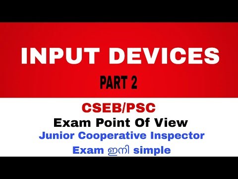 INPUT DEVICES OF COMPUTER PART 2| IT | CSEB/PSC Exam Point Of View | JCI Exam | The White Paper