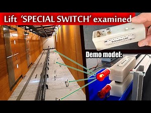 Elevator 'SPECIAL REED SWITCH' examined - Schindler floor selector!